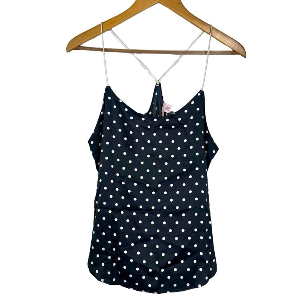 NEW Victoria's Secret Polka Dot Satin Camisole Size Medium
